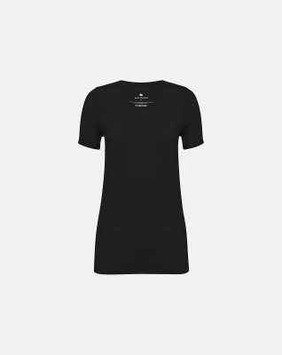 Recycled polyester, T-shirt, Sort -JBS of Denmark Women