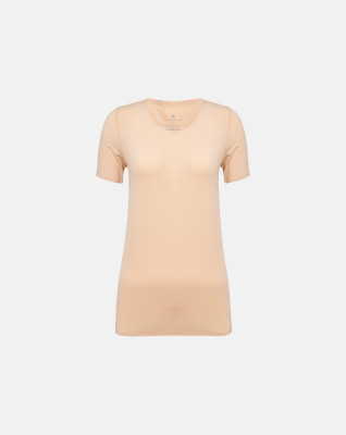 Recycled polyester, T-shirt, Nude -JBS of Denmark Women