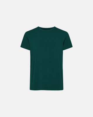 Bambus, T-shirt, Flaskegrøn -Resteröds