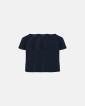Økologisk bomuld, T-shirt, 3-pak, Navy -Claudio