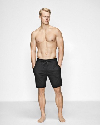 Bambus, Sweat Shorts, Sort -JBS of Denmark Men