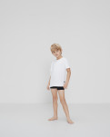 4-pack Bambus, T-shirt o-hals, Hvid, Dreng -JBS of Denmark Kids
