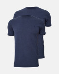 2-pack Bambus, Pique t-shirt, Navy -JBS of Denmark Men
