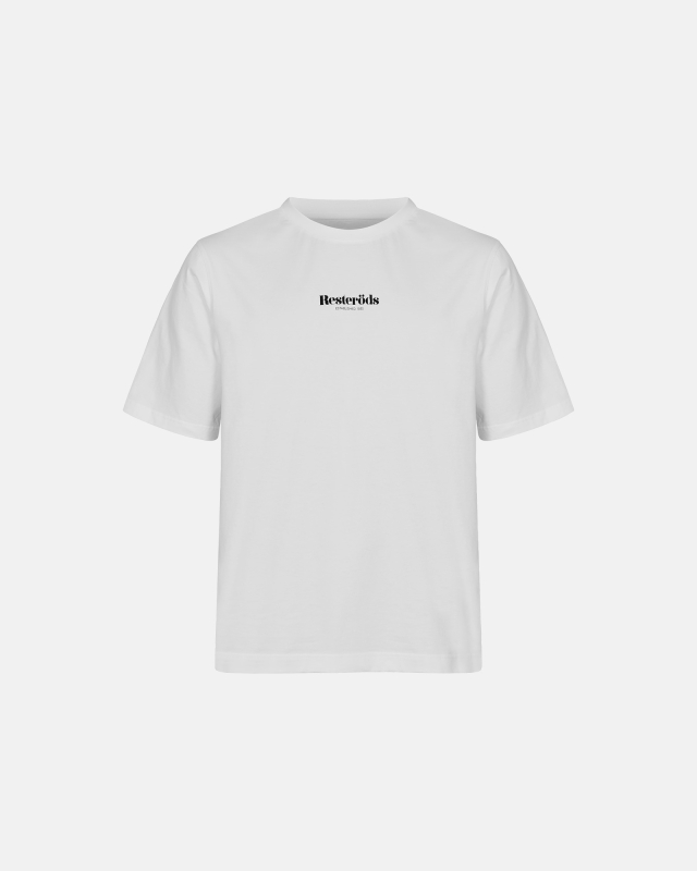 Økologisk bomuld, T-shirt &quot;mid-sleeve&quot;, Hvid