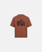 100% Økologisk bomuld, T-shirt, Brun -Resteröds