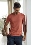 Bambus, T-shirt O-hals, Orange -JBS of Denmark Men