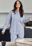 Økologisk bomuld, Pyjamasskjorte, Multifarvet -JBS of Denmark Unisex