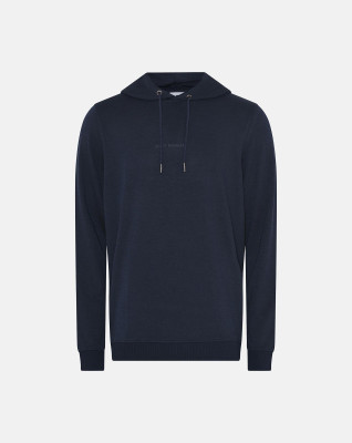 Bambus, Hoodie m. logo, Navy -JBS of Denmark Men