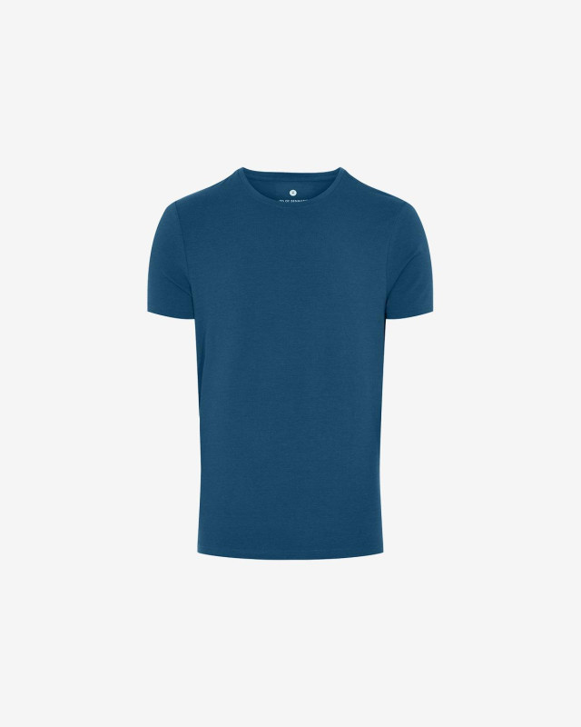 Bambus, T-shirt o-neck, Blå -JBS of Denmark Men